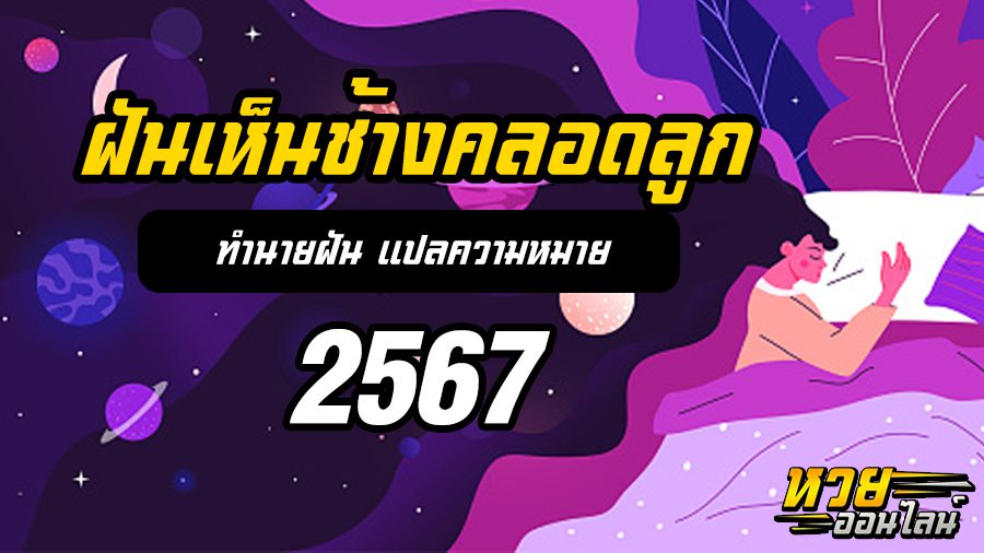 ฝันเห็นช้างคลอดลูก